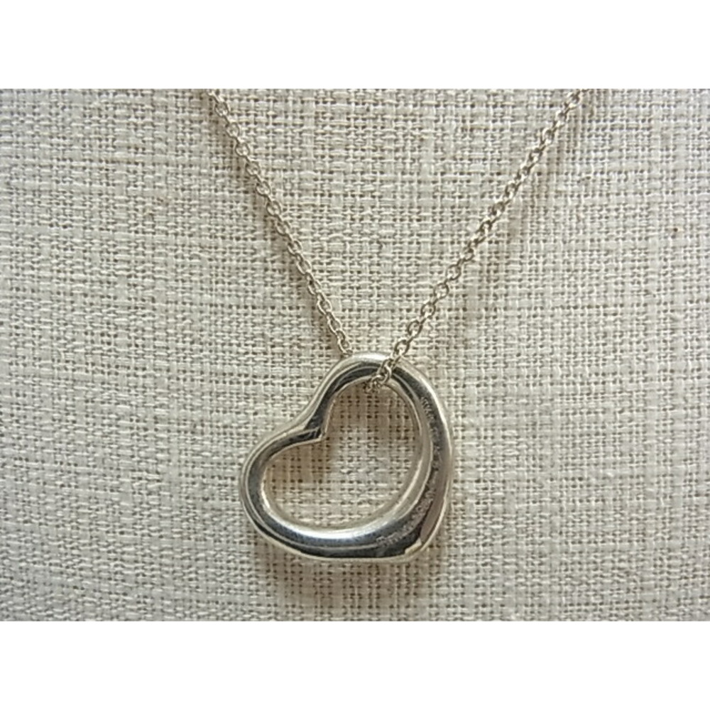 Tiffany & Co. Elsa Peretti Open Heart Necklace - Picture 1 of 3